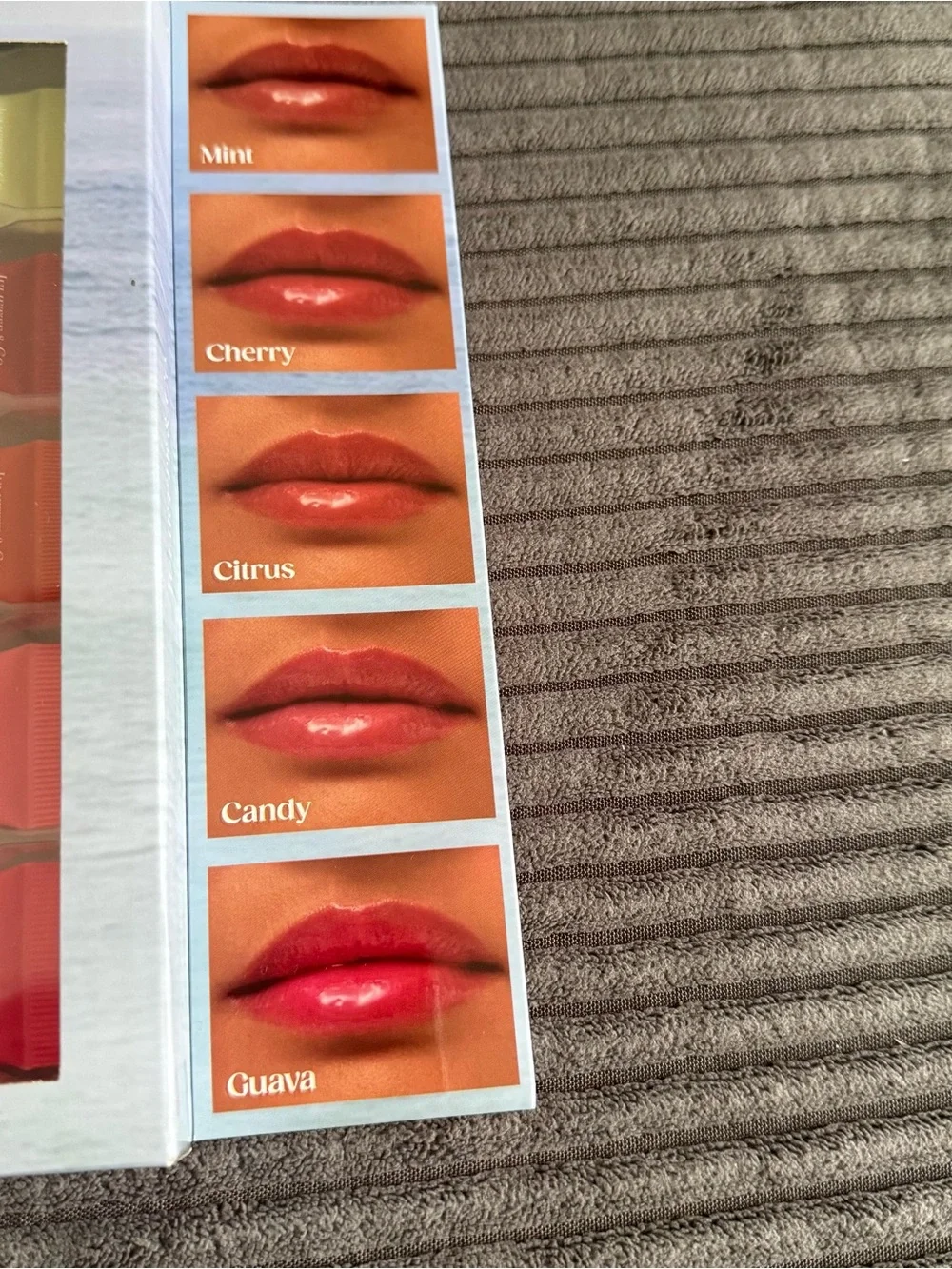 Juliette & Co Lip Butter Balm Set of 5 Hydrating Vegan - Picture 4 of 8